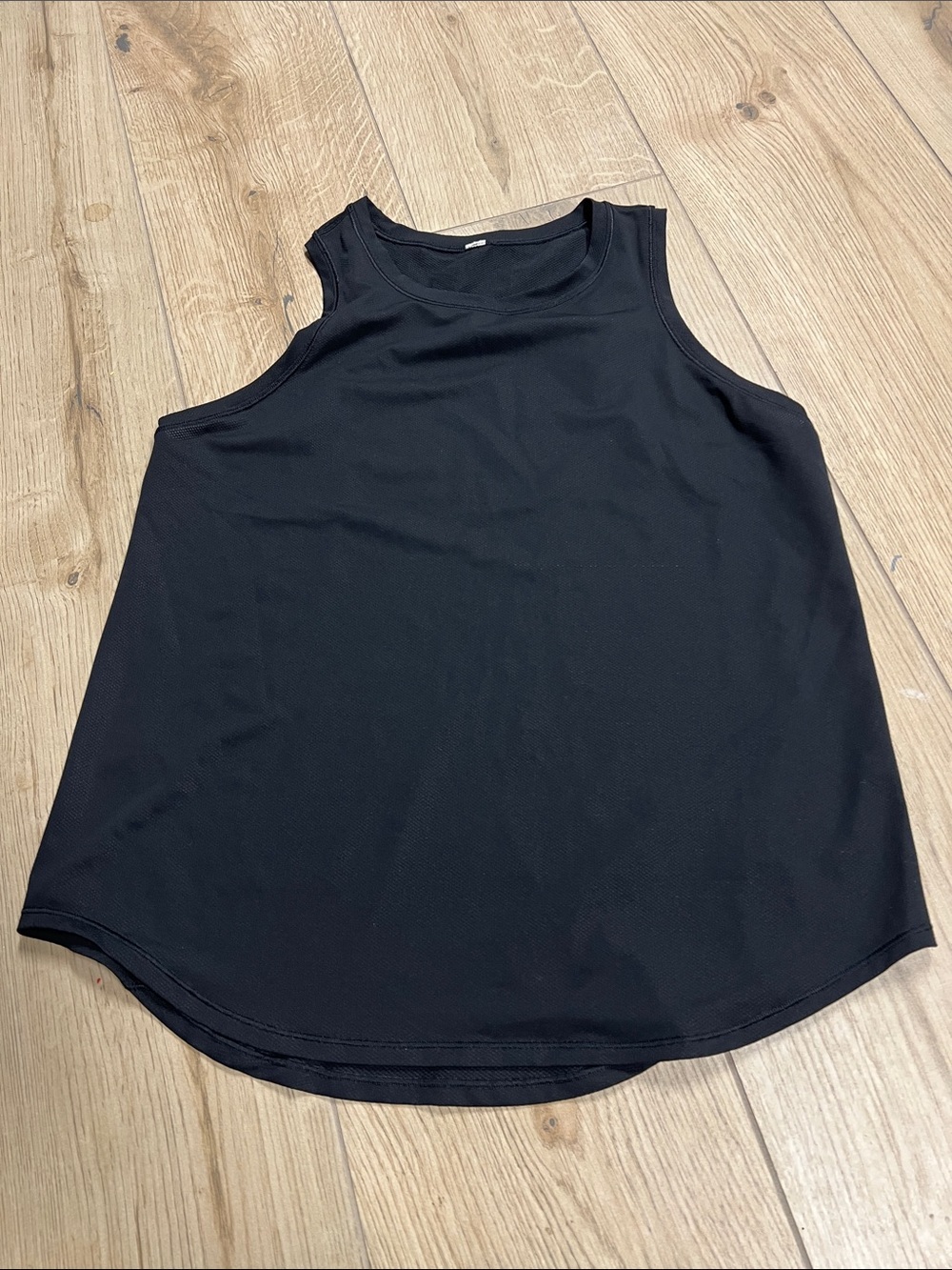 lululemon athletica mesh Black Muscle Tee